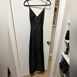 Alfred Sung Bridesmaids Dress Black